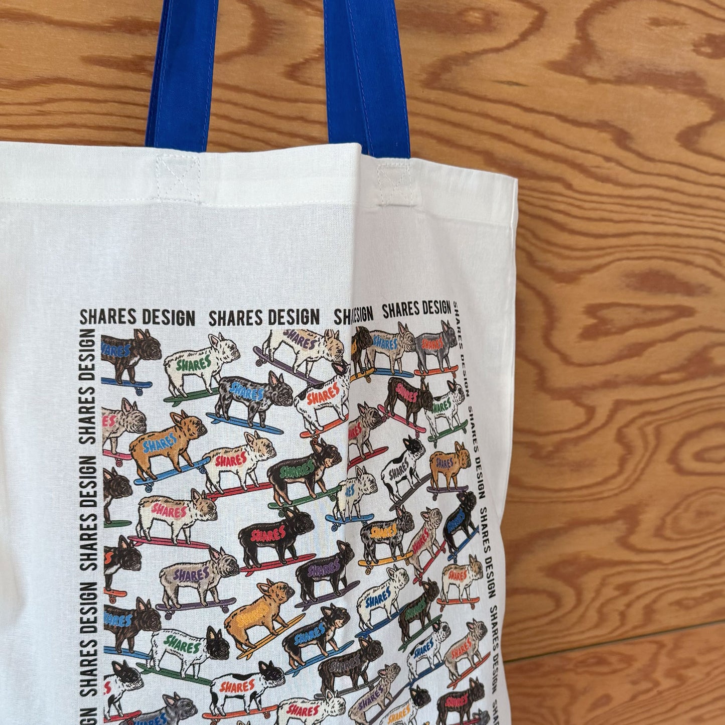 フレブル ALL OVER FLAT TOTE BAG/ 総柄-トート(送料無料)
