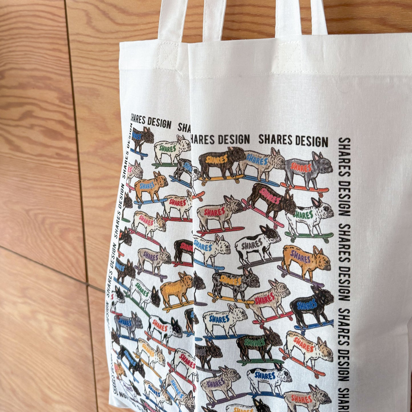 フレブル ALL OVER FLAT TOTE BAG/ 総柄-トート(送料無料)