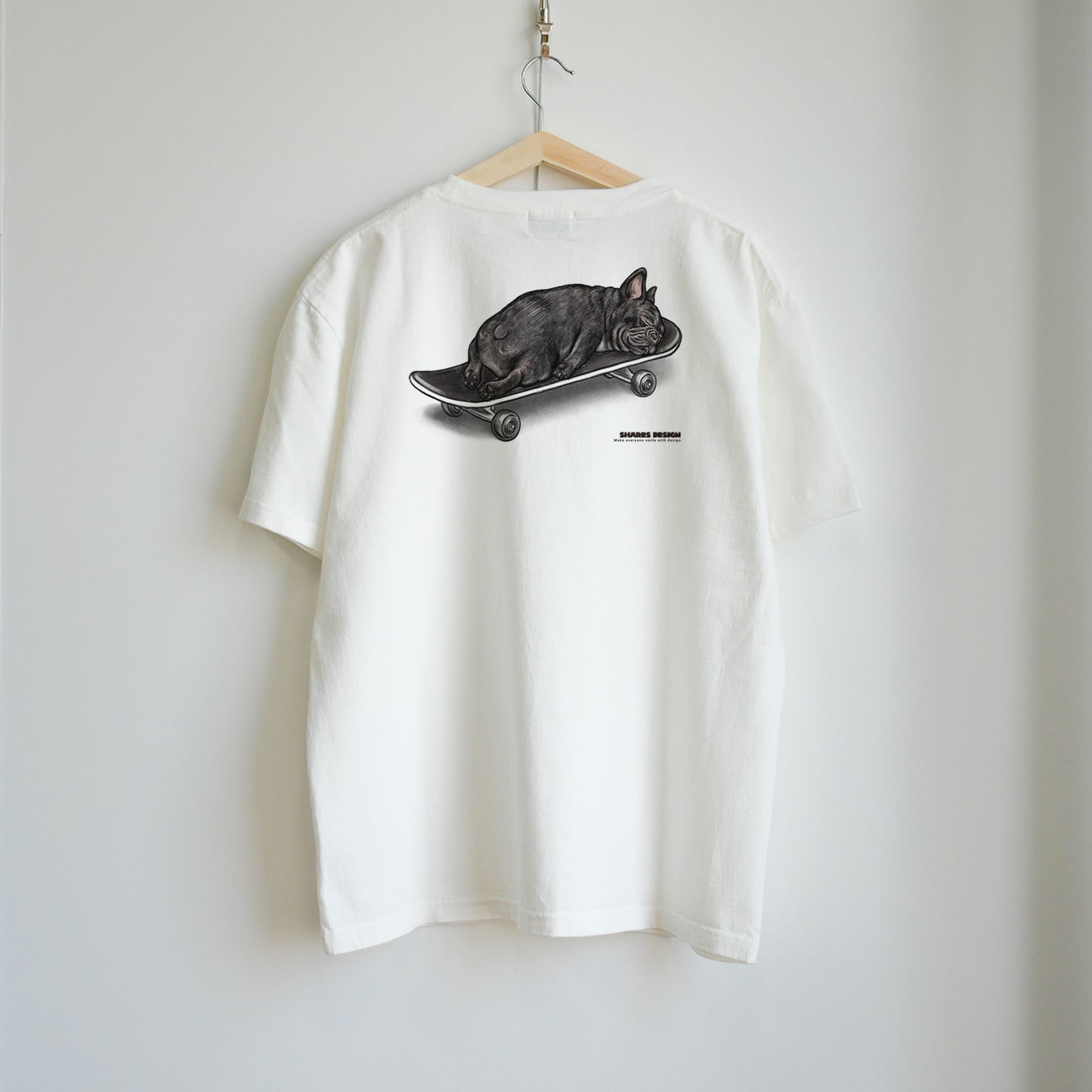 【受注生産!5/18まで予約】 “MONOKURO NAP TIME” art by RUUU. T-SHIRTS/ 半袖 T シャツ