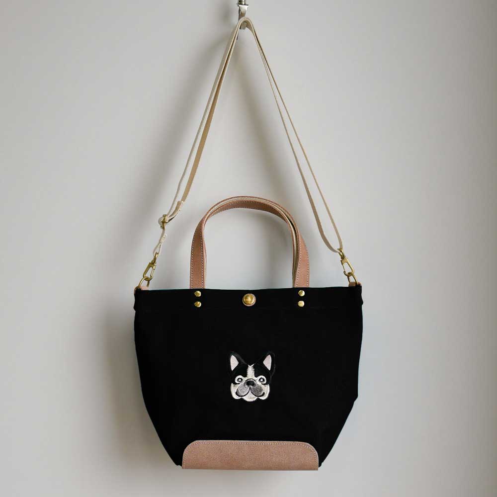FB FACE EMB SHOULDER 2WAY BAG 【Pied】