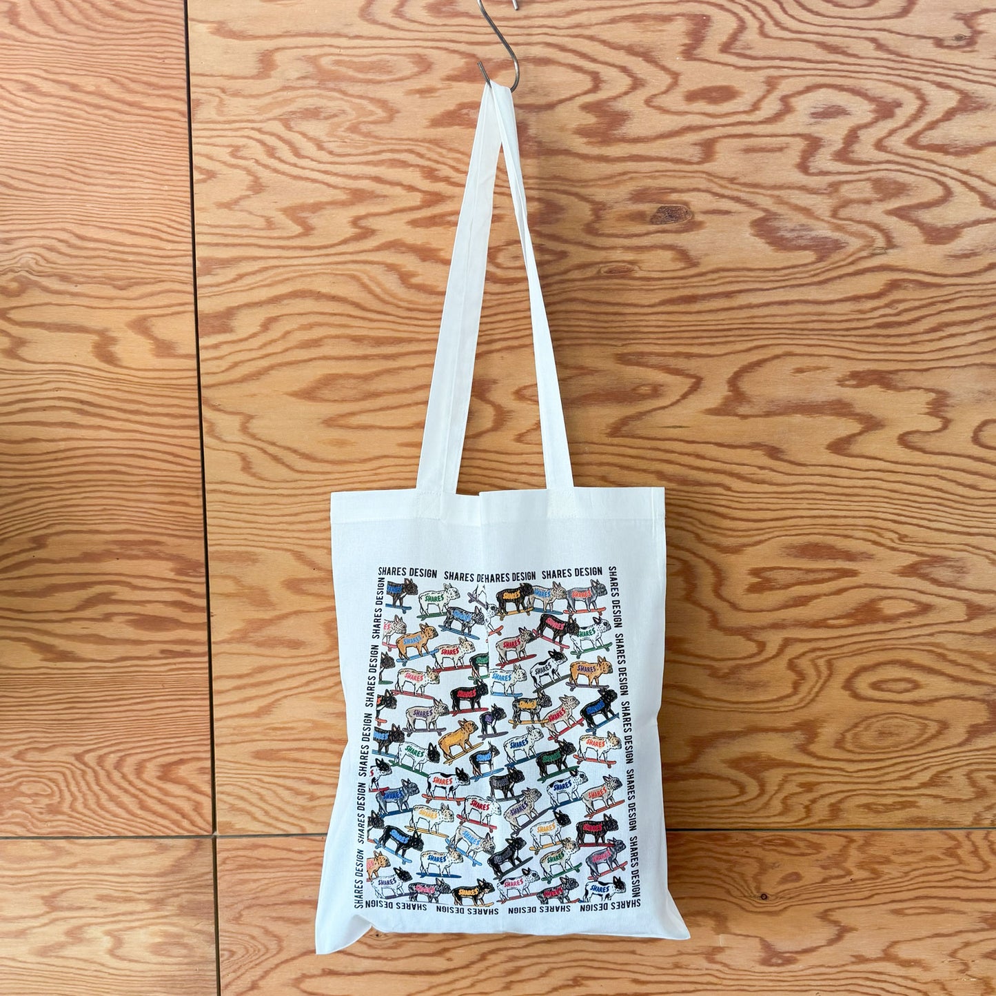 フレブル ALL OVER FLAT TOTE BAG/ 総柄-トート(送料無料)