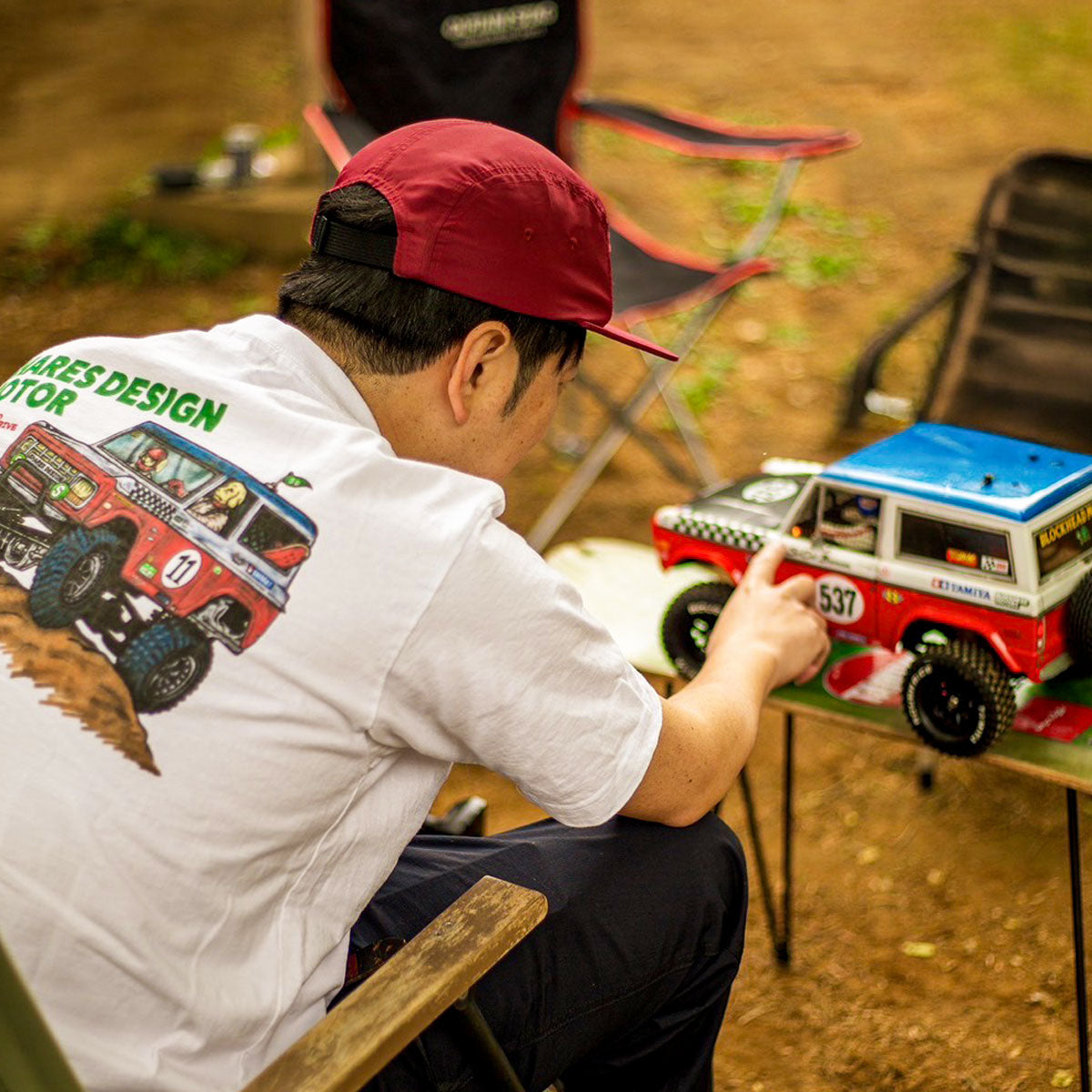 【SD-MOTOR】GOLDEN ROAD CAR-TEE/半袖Tシャツ