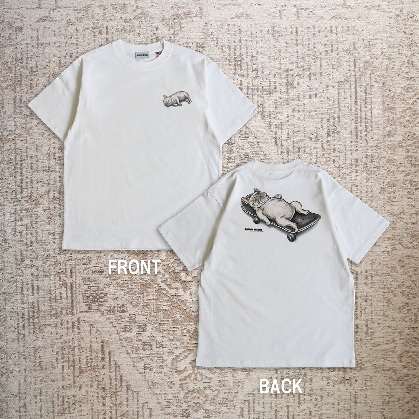【受注生産!5/18まで予約】 “MONOKURO NAP TIME” art by RUUU. T-SHIRTS/ 半袖 T シャツ