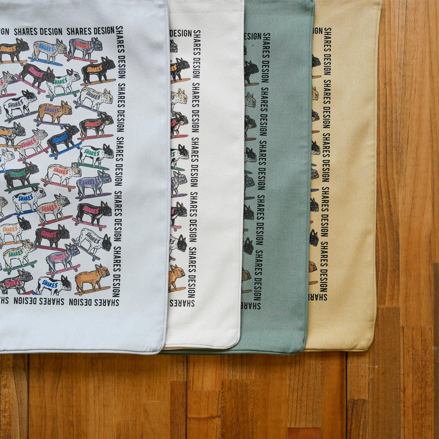 フレブル ALL OVER CUSHION COVER/ 総柄-クッションカバー(送料無料)