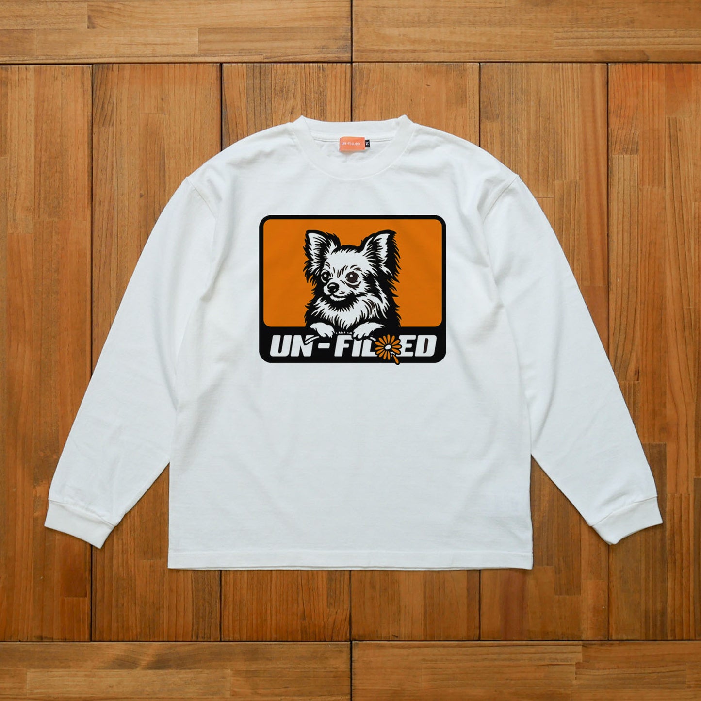 GERBERA DOG BOX LOGO LONGSLEEVE T-SHIRT