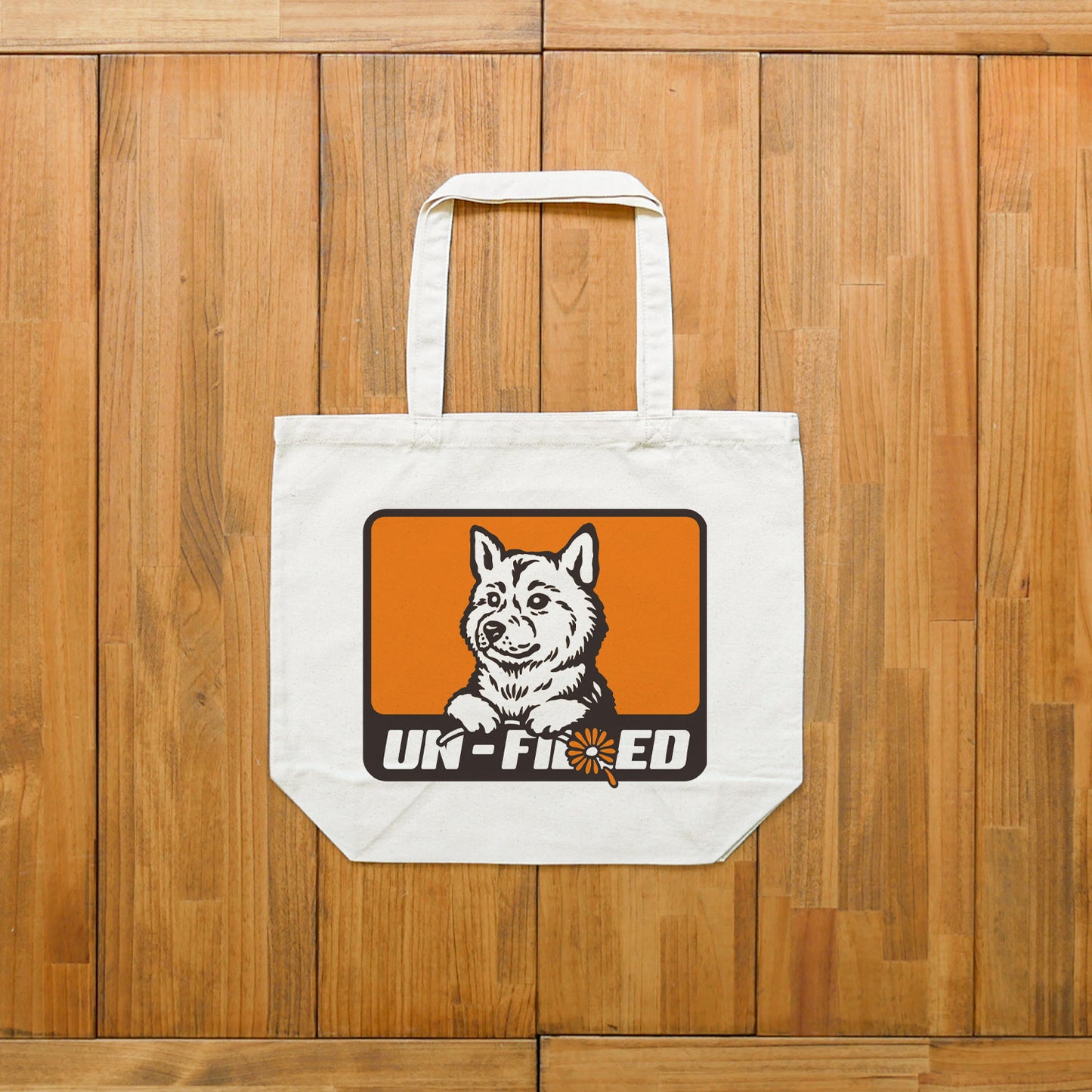 GERBERA DOG BOX LOGO TOTE BAG