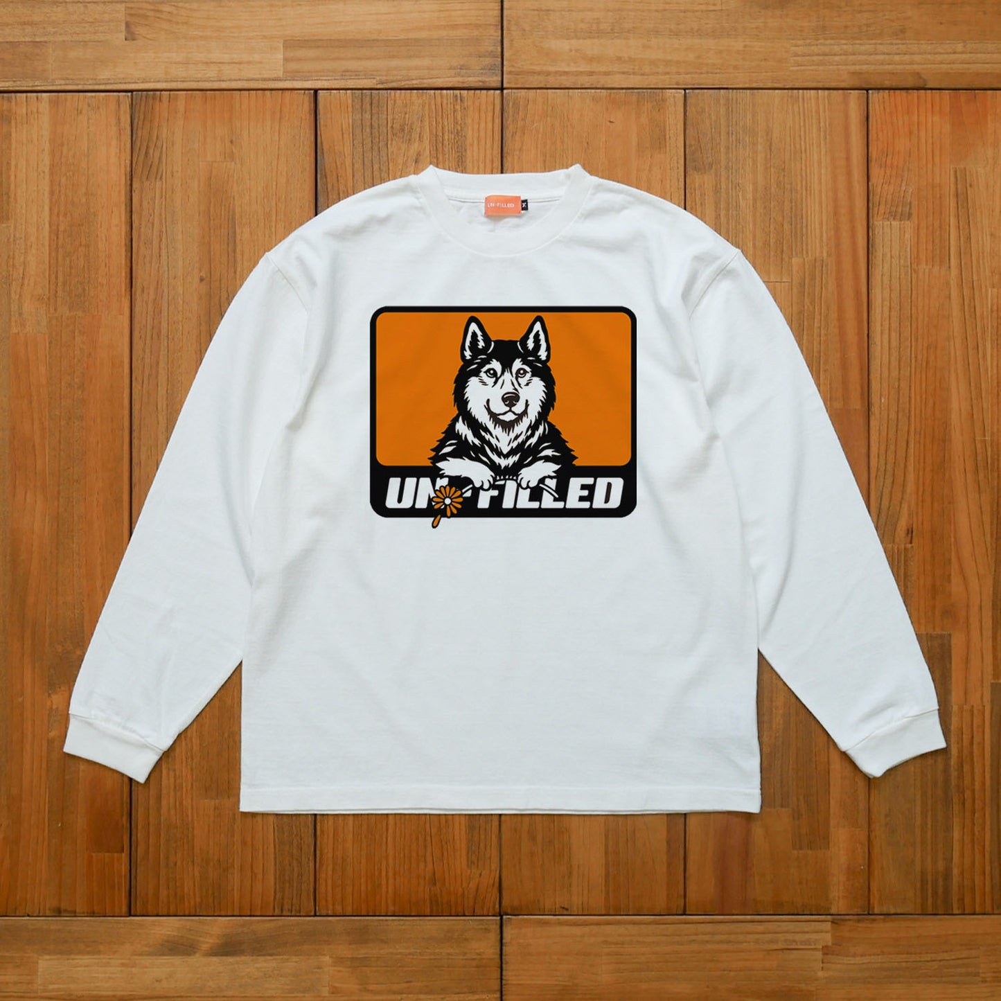 GERBERA DOG BOX LOGO LONGSLEEVE T-SHIRT