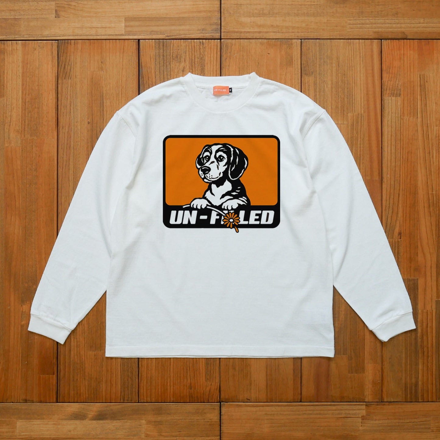 GERBERA DOG BOX LOGO LONGSLEEVE T-SHIRT