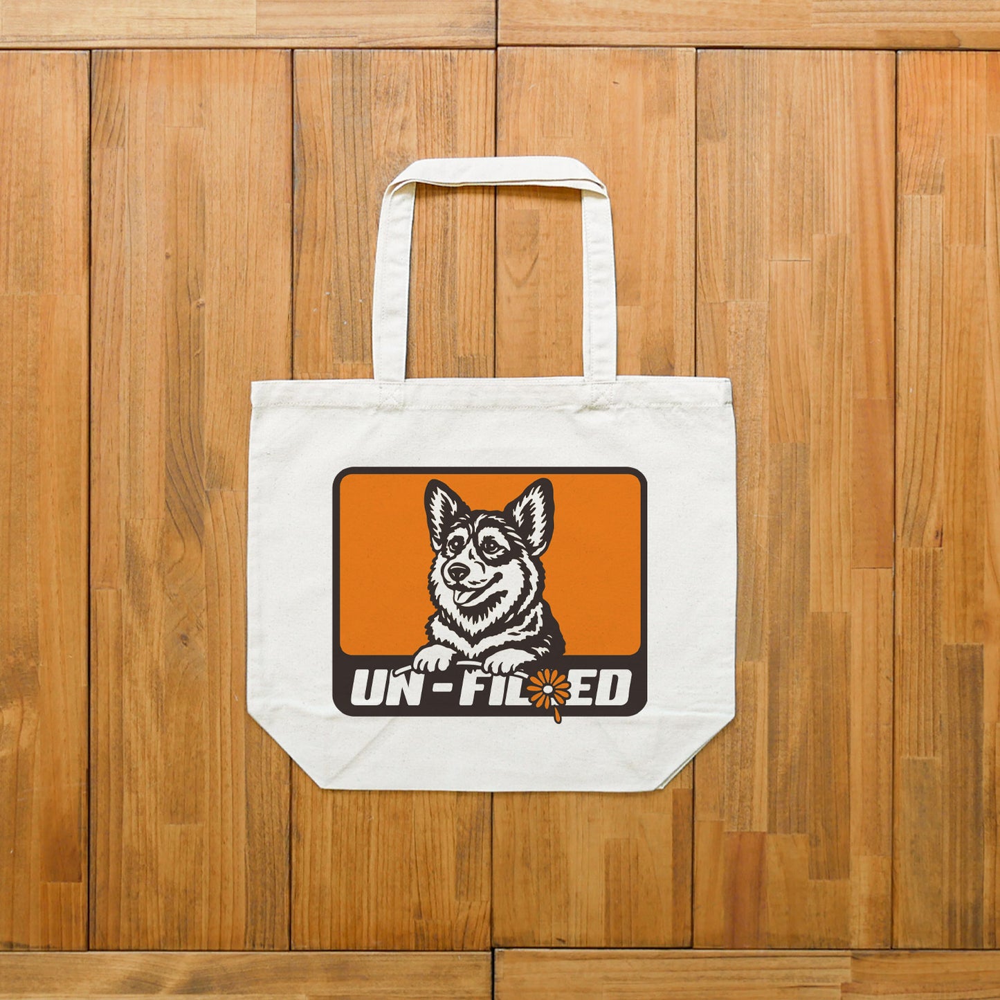 GERBERA DOG BOX LOGO TOTE BAG