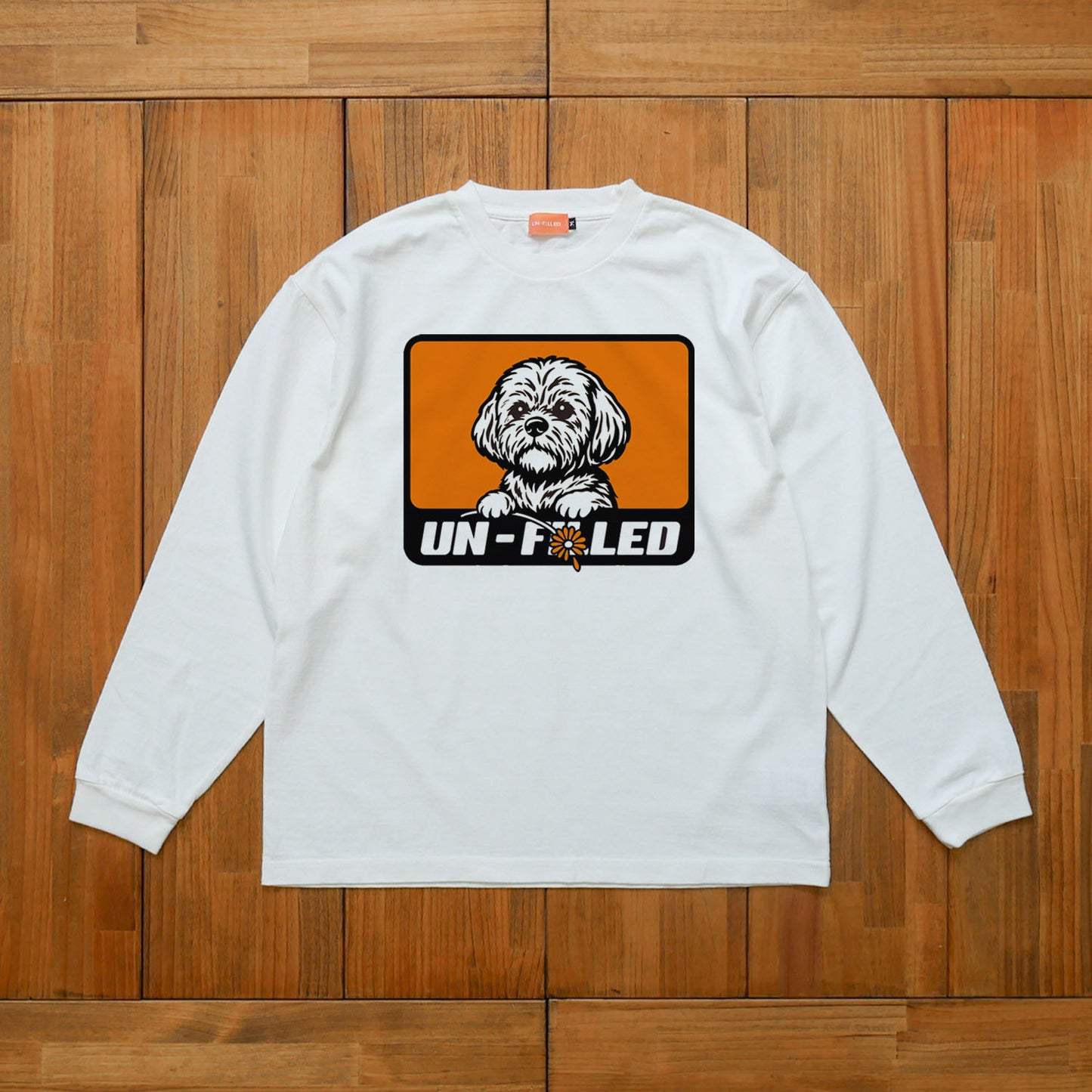 GERBERA DOG BOX LOGO LONGSLEEVE T-SHIRT