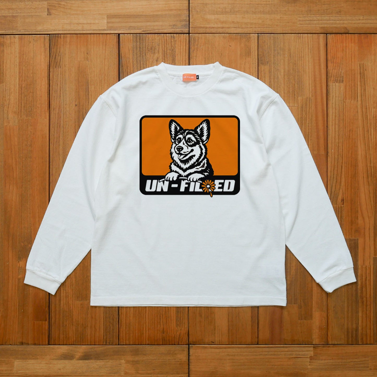 GERBERA DOG BOX LOGO LONGSLEEVE T-SHIRT