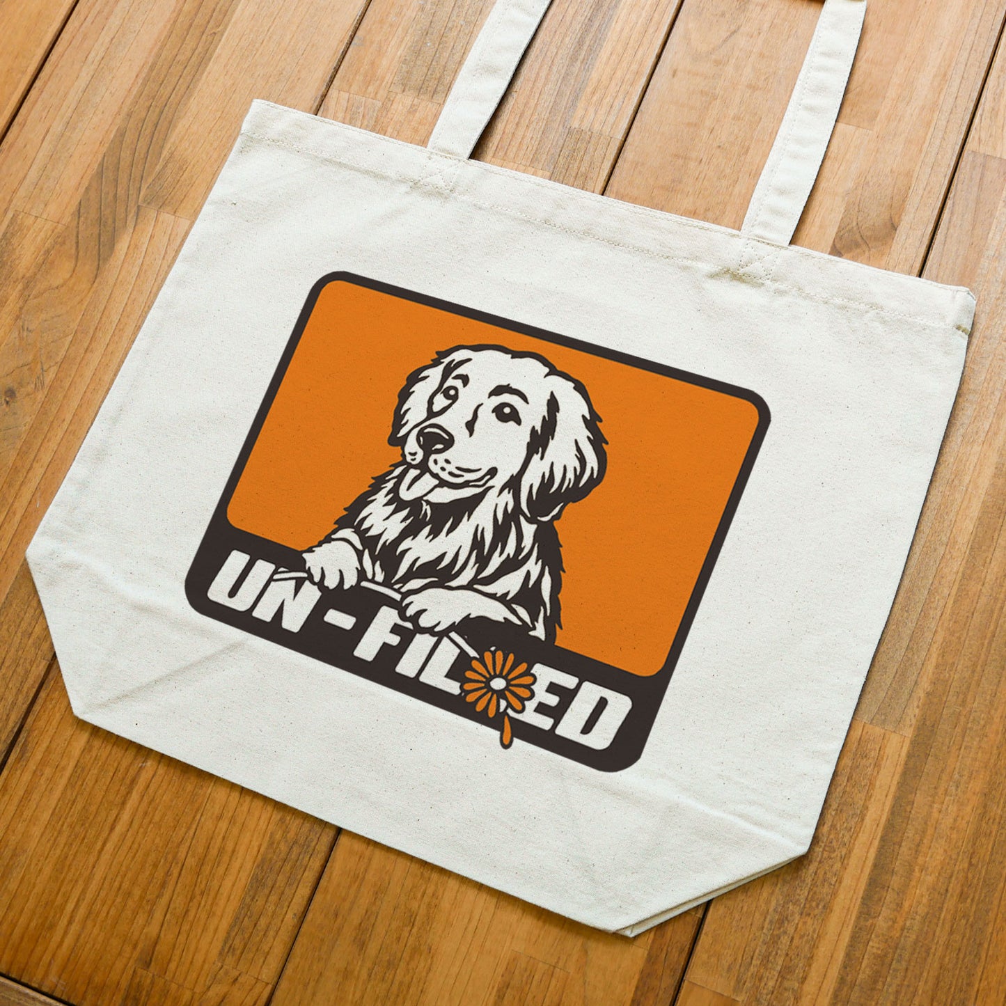 GERBERA DOG BOX LOGO TOTE BAG
