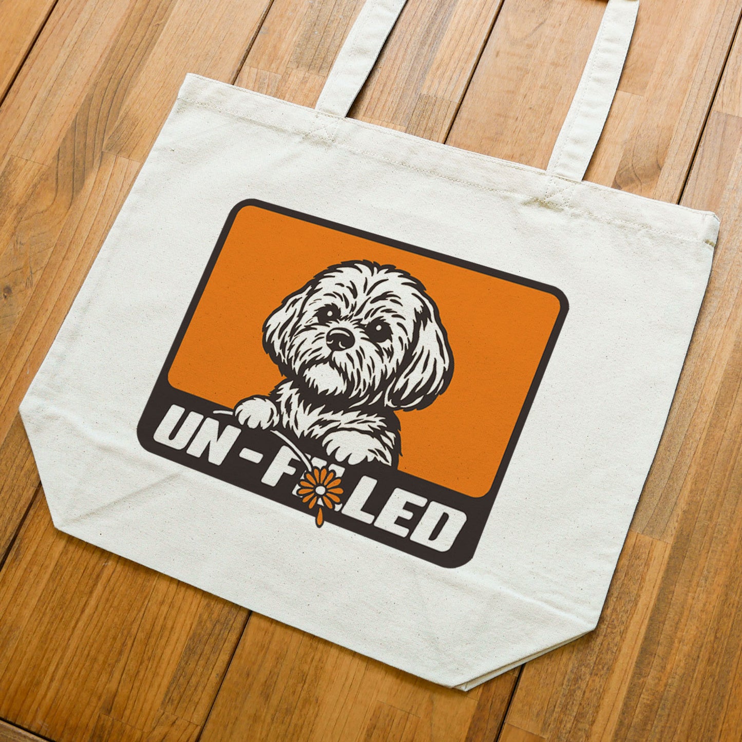 GERBERA DOG BOX LOGO TOTE BAG