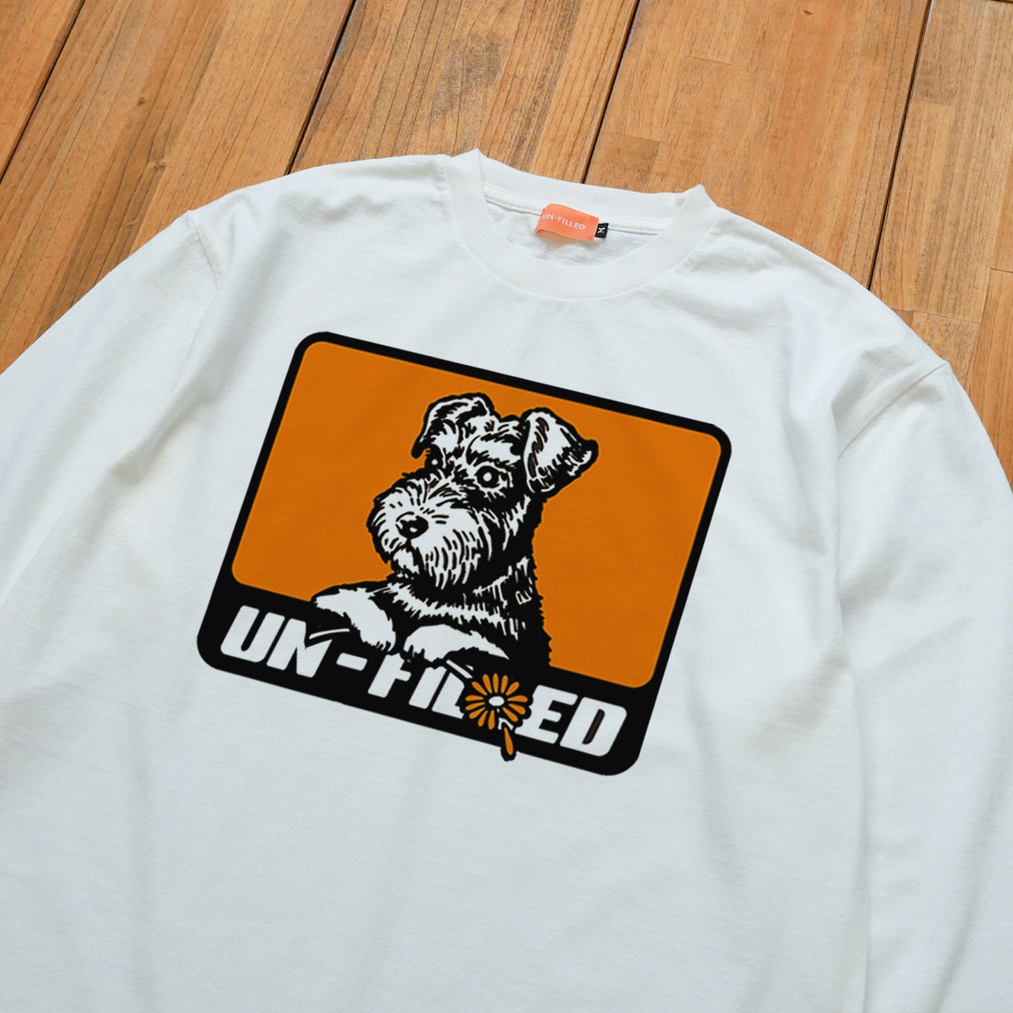 GERBERA DOG BOX LOGO LONGSLEEVE T-SHIRT