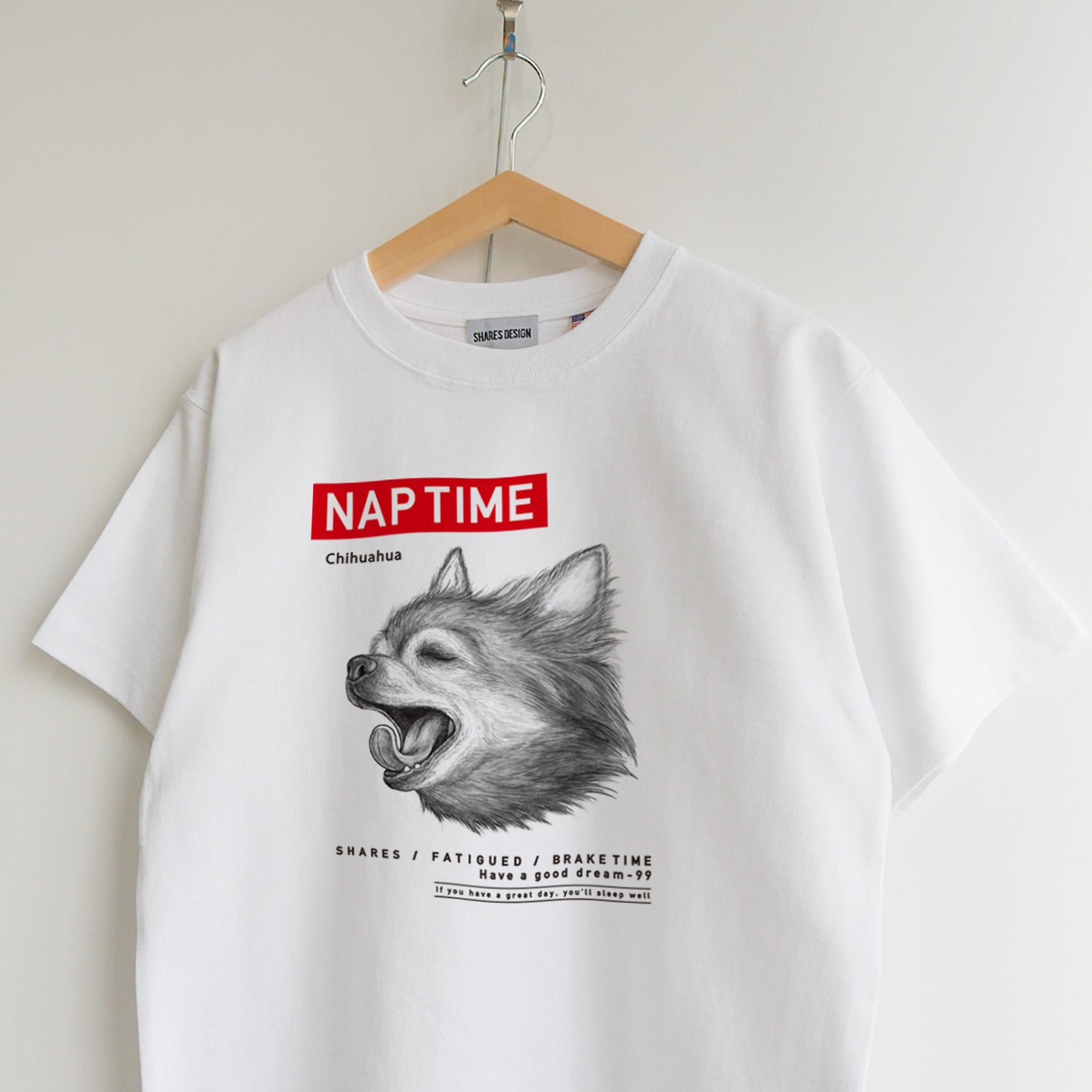 NAP TIME Chihuahua TEE/Tシャツ