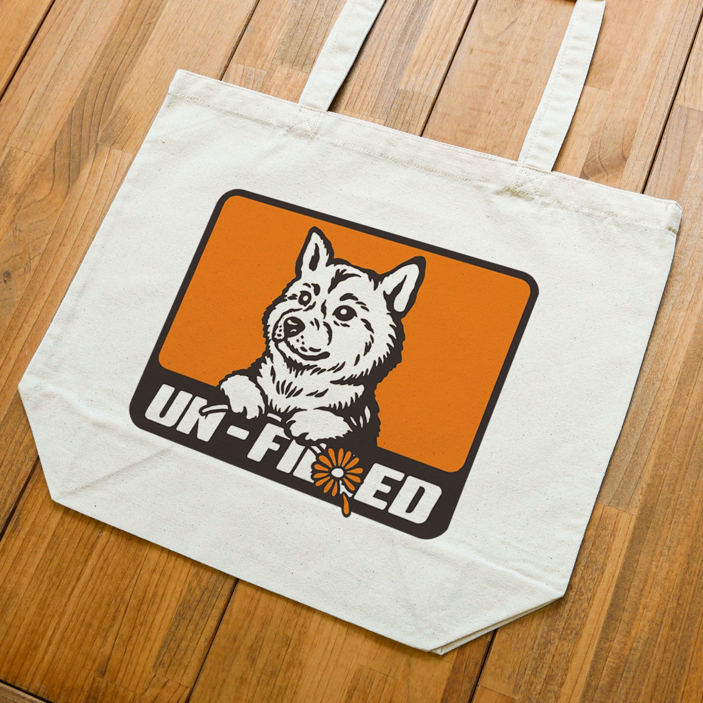 GERBERA DOG BOX LOGO TOTE BAG