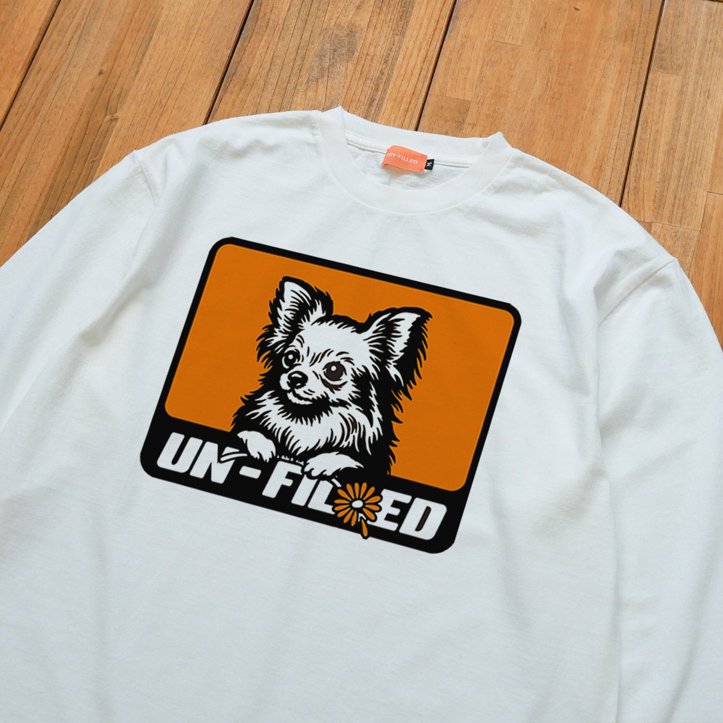 GERBERA DOG BOX LOGO LONGSLEEVE T-SHIRT