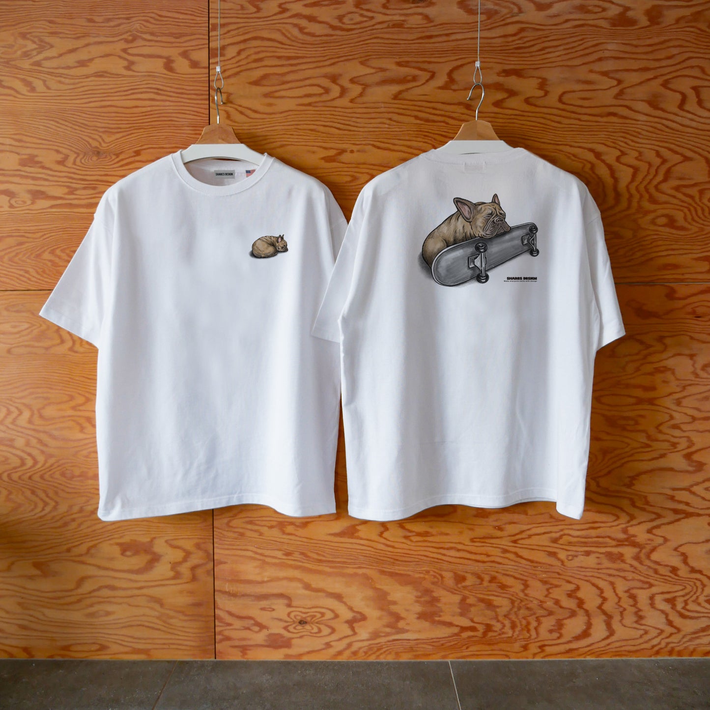 【受注生産!5/18まで予約】 “MONOKURO NAP TIME” art by RUUU. T-SHIRTS/ 半袖 T シャツ