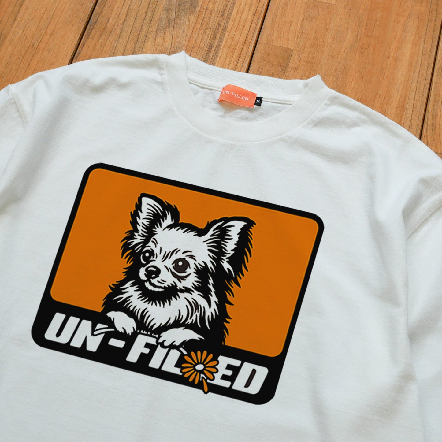 GERBERA DOG BOX LOGO LONGSLEEVE T-SHIRT