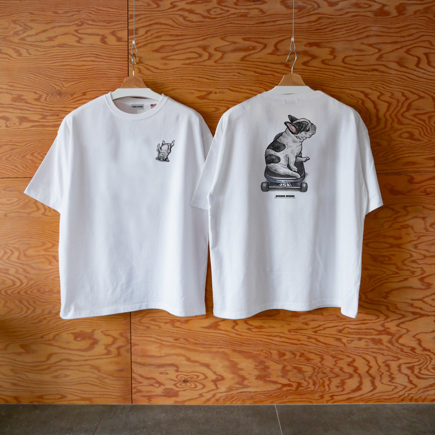 【受注生産!5/18まで予約】 “MONOKURO NAP TIME” art by RUUU. T-SHIRTS/ 半袖 T シャツ