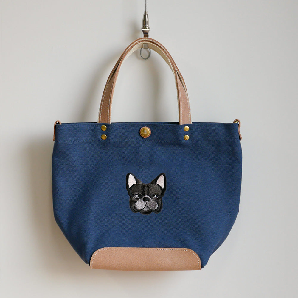 FB FACE EMB SHOULDER 2WAY BAG 【Brindle】