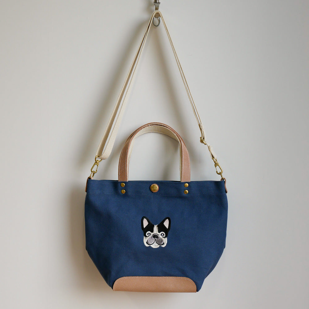 FB FACE EMB SHOULDER 2WAY BAG 【Pied】
