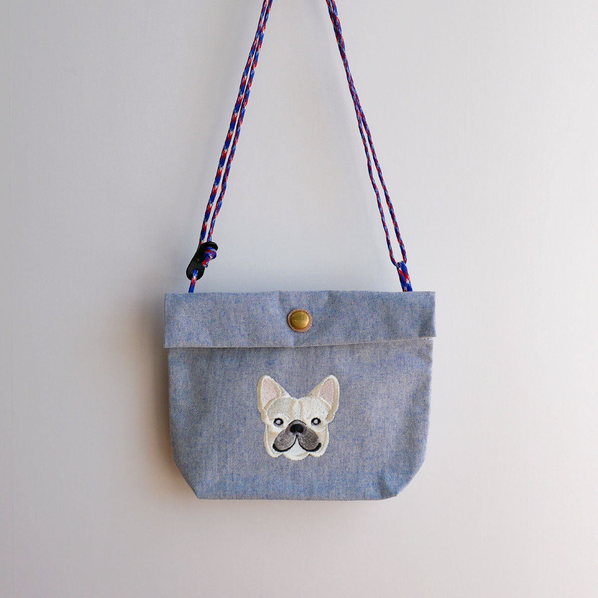 FB FACE EMB POCHETTE 【NEW シャンブレー素材】