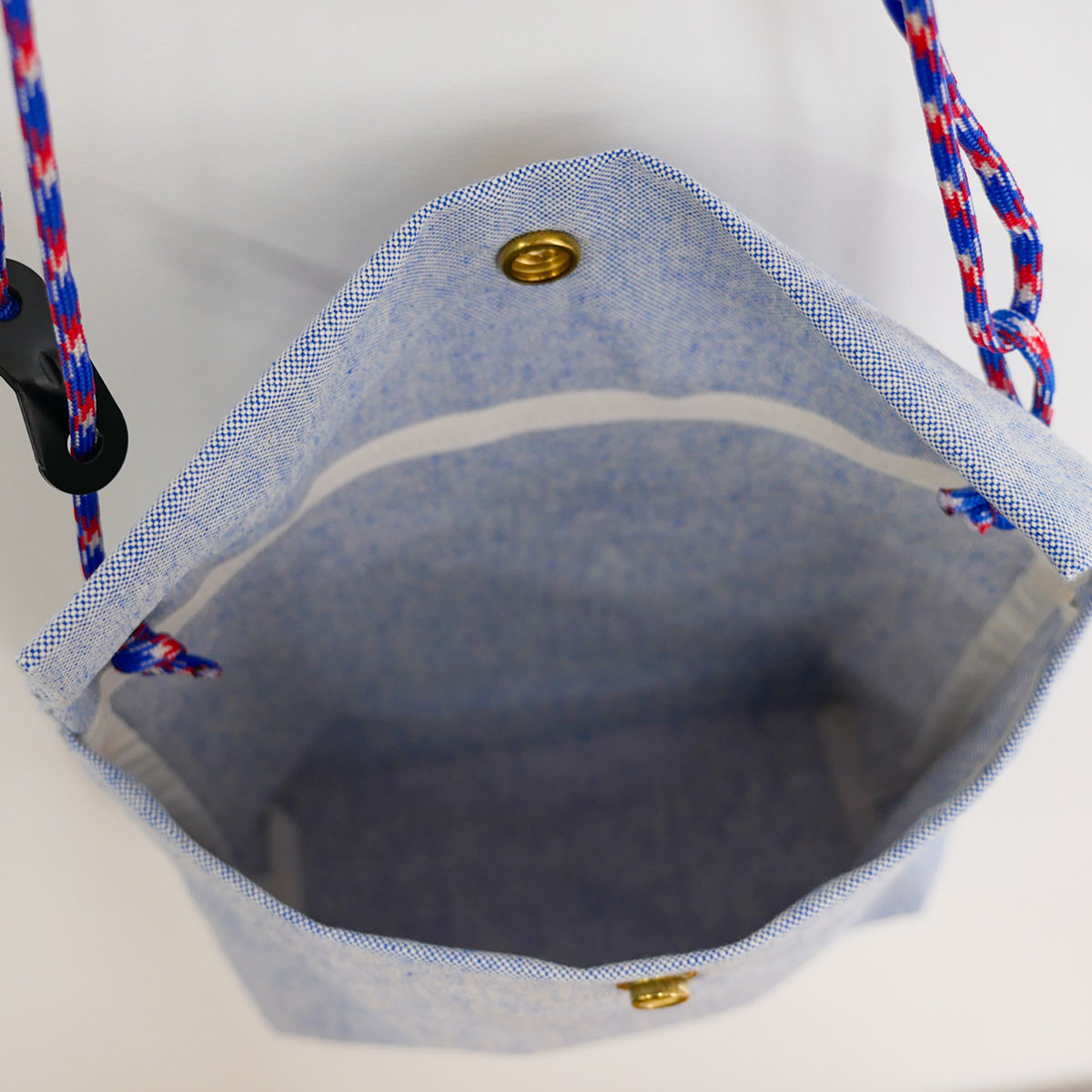 FB FACE EMB POCHETTE 【NEW シャンブレー素材】