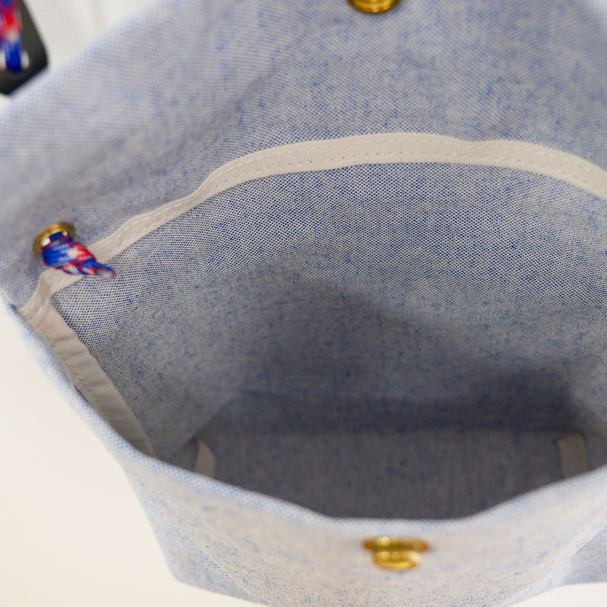 FB FACE EMB POCHETTE 【NEW シャンブレー素材】
