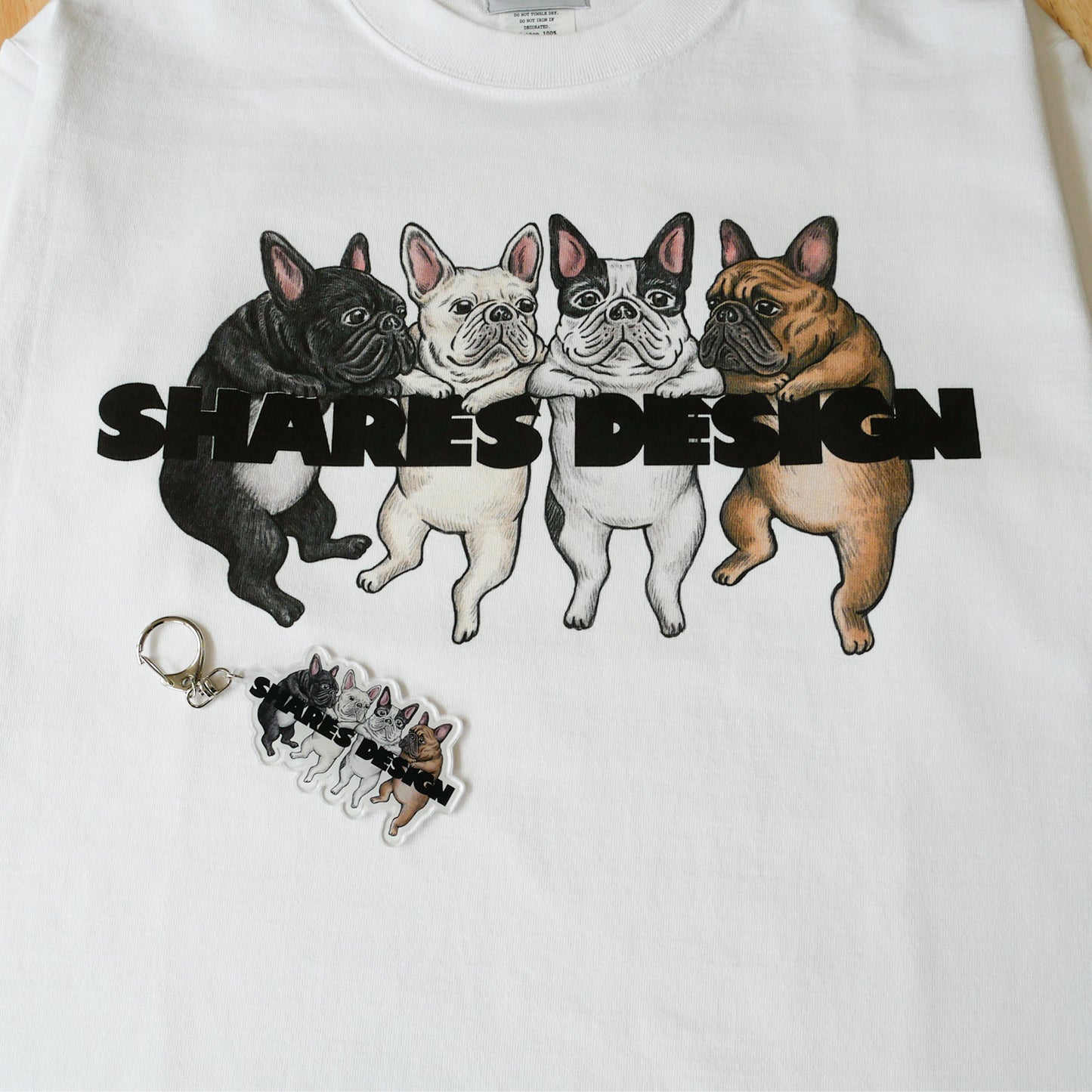 80sVINTAGE 4BUHI TEE & KEY HOLDER SET/ 半袖 T シャツ&キーホルダーセット
