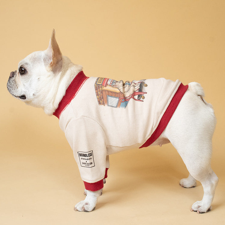 【数量限定!先行予約7/20まで!】STAR★BOXx × RUUU. by SHARES DESIGN “BOUNDLESS” gazette TEE/ 犬服 ガゼット T シャツ(お届け9/10~)