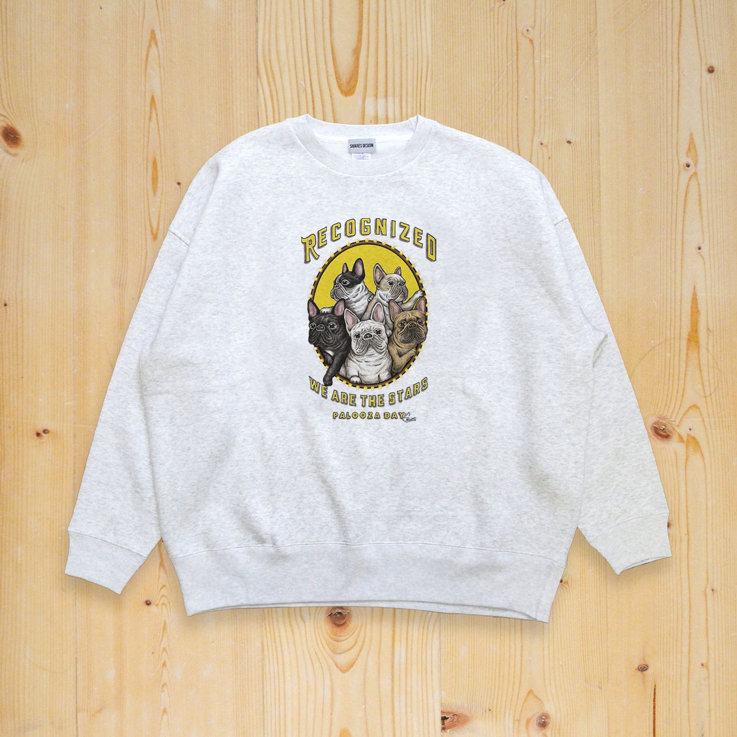 【受注生産!12/20まで予約】 “OMOTEtoURA” art by RUUU. BIG CREW SWEAT/ スウェット
