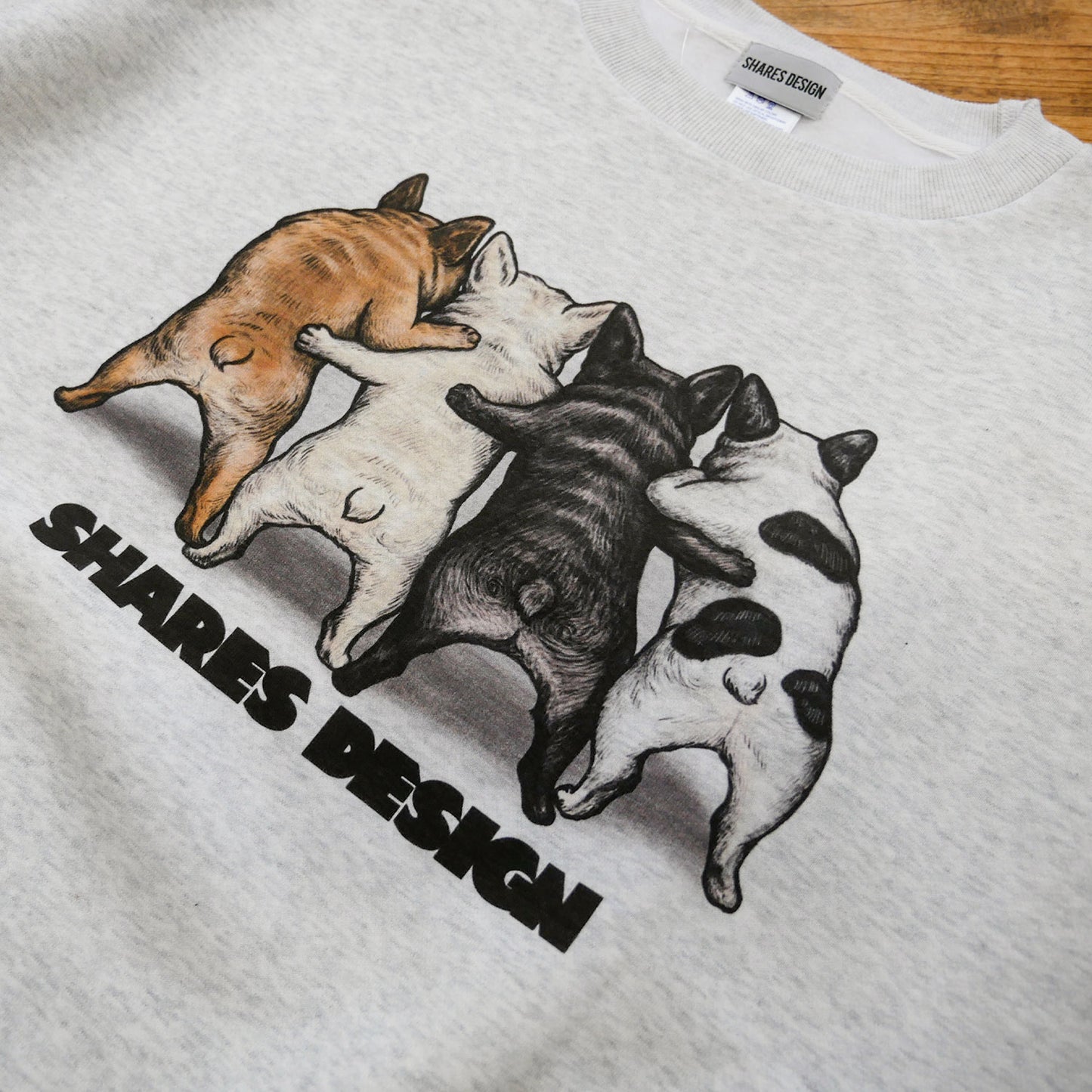 【期間限定販売!12月中旬お届け】 PIZZA 4BUHI / BIG CREW SWEAT
