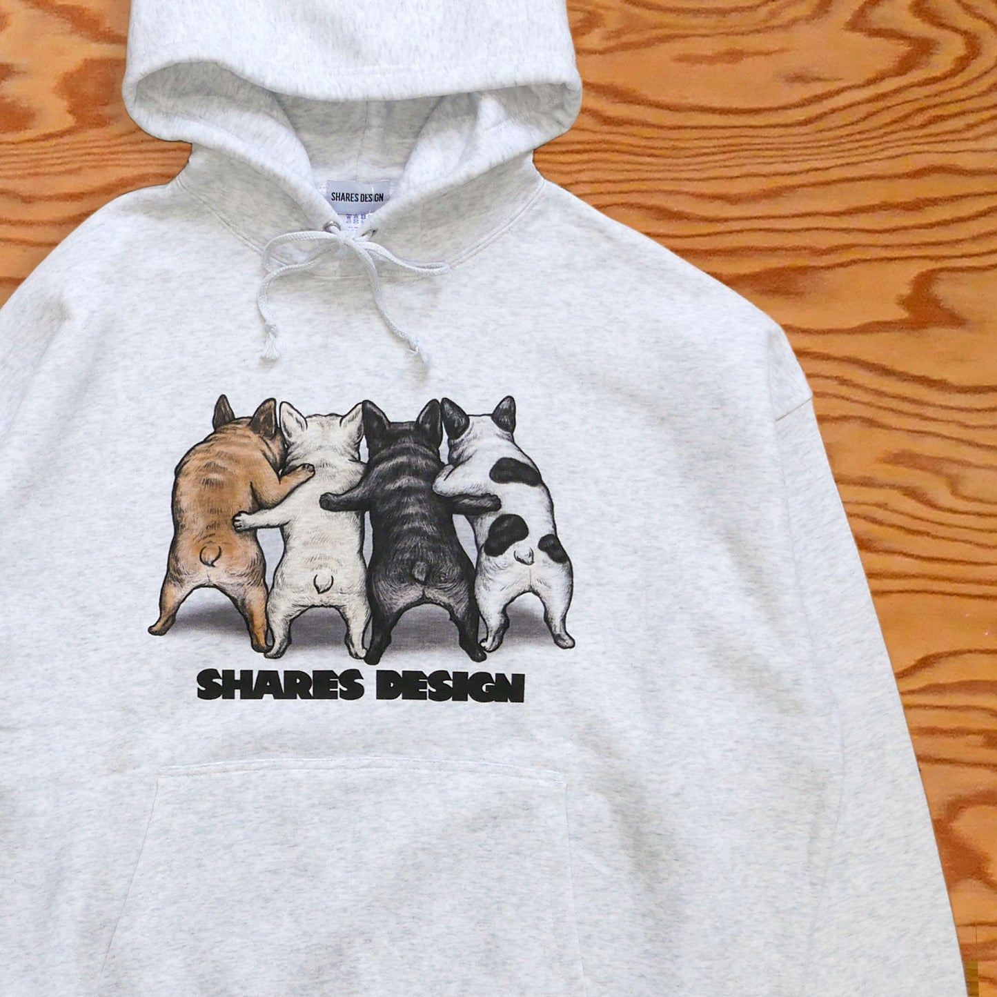 【期間限定販売!12月中旬お届け】 PIZZA 4BUHI / BIG SWEAT PARKA