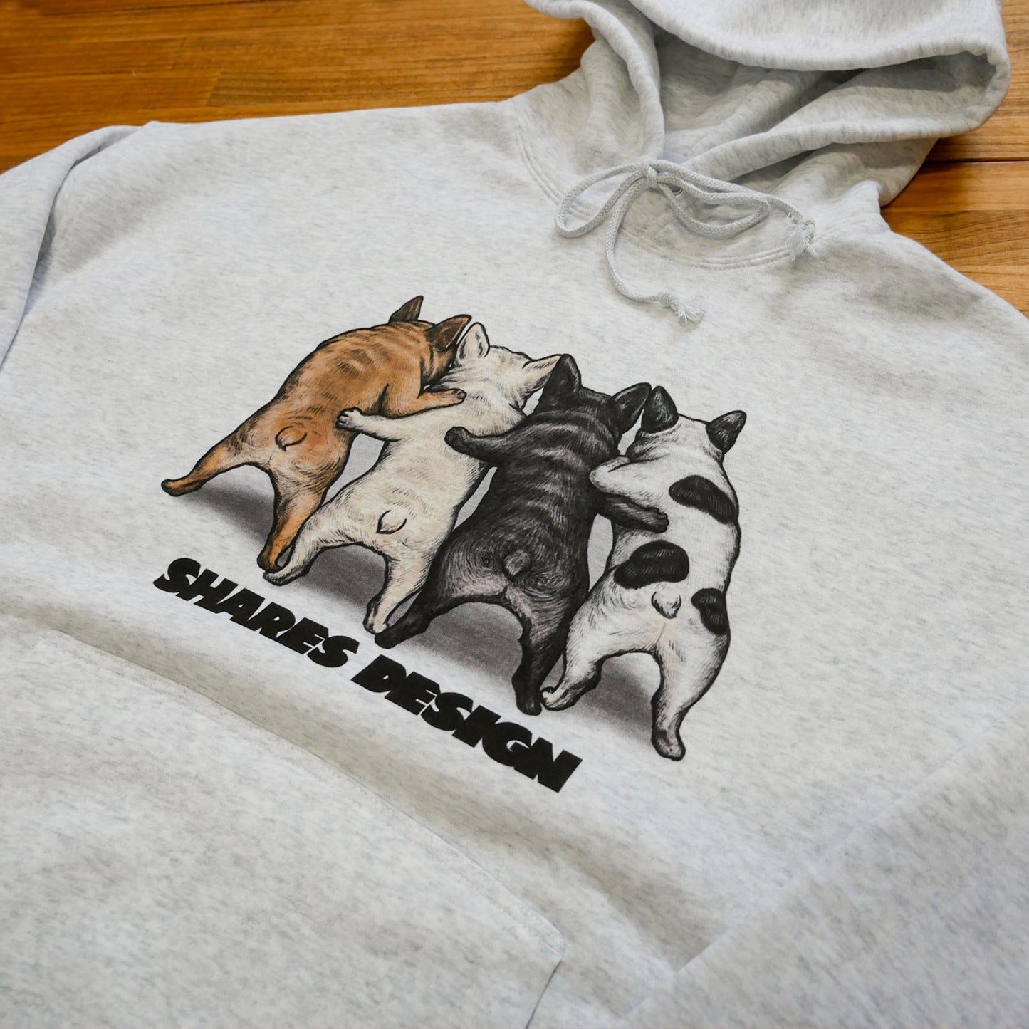 【期間限定販売!12月中旬お届け】 PIZZA 4BUHI / BIG SWEAT PARKA