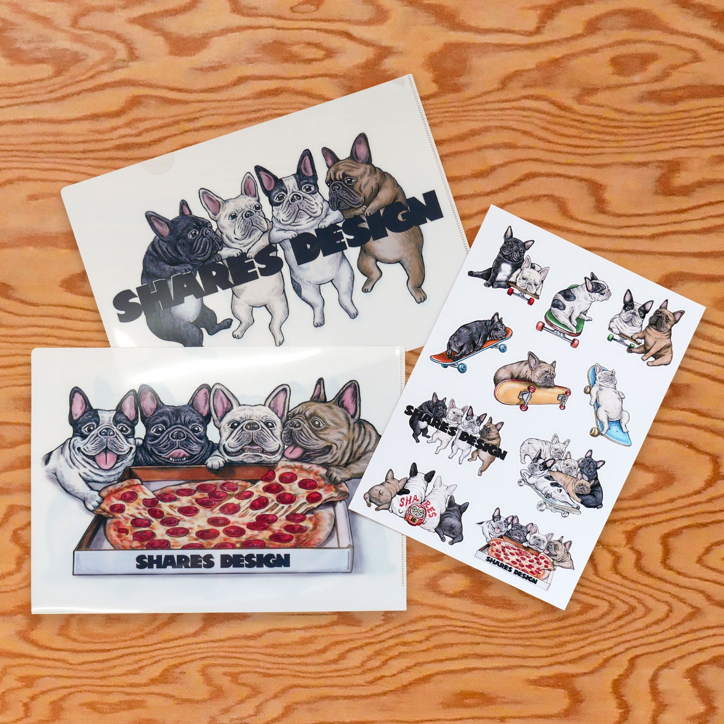 【数量限定】CLEAR FILE 2PCS & STICKER 1PCS SET