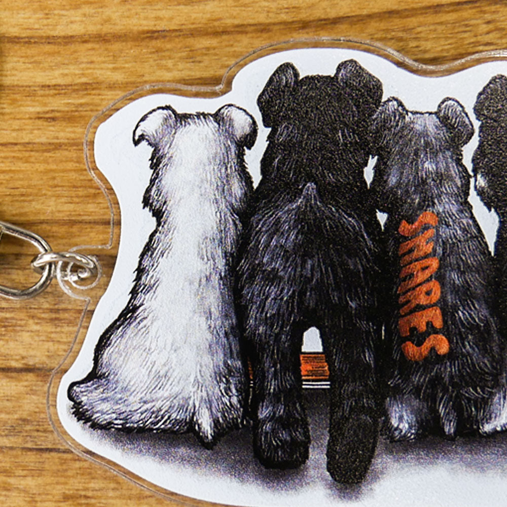 80s VINTAGE 4Schnauzer KeyHolder(送料無料)