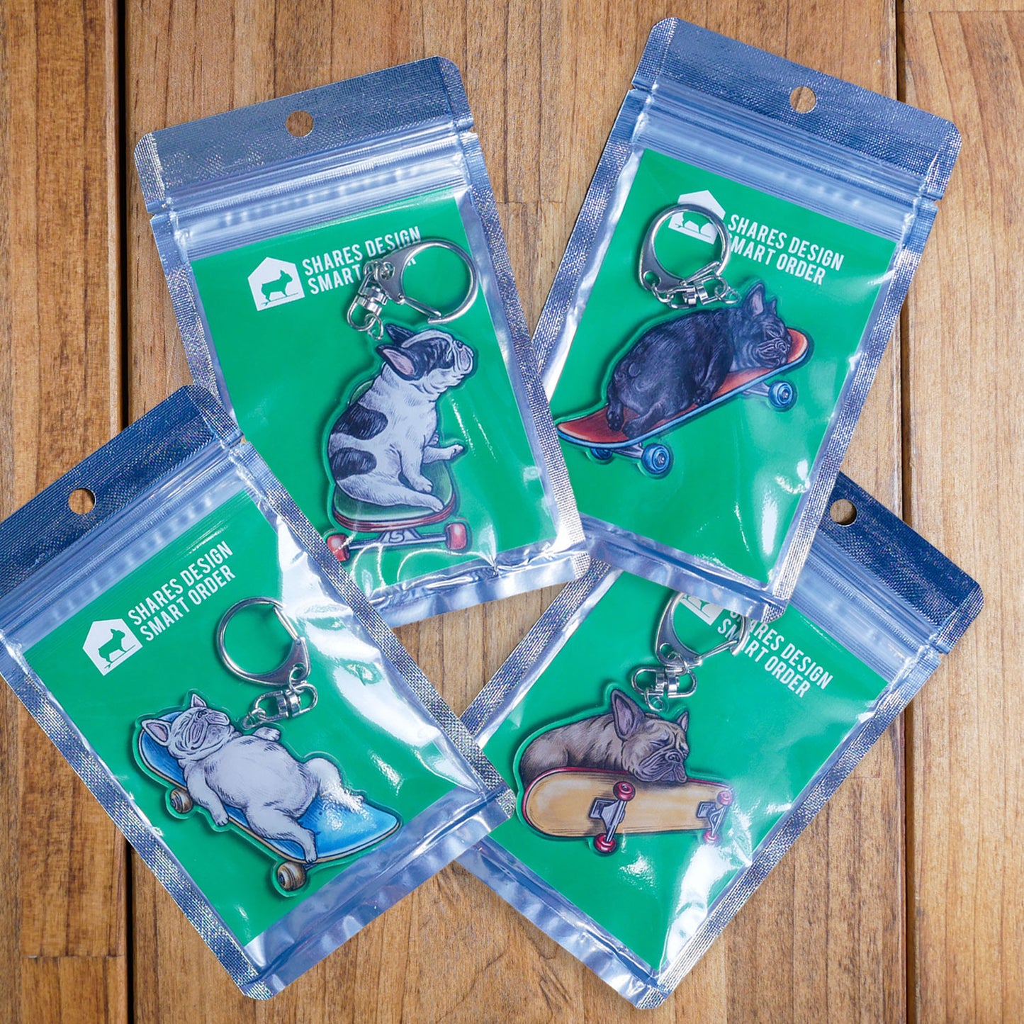 NAP TIME BUHI 〈Cream/Brindle/Pied/Fawn〉 KEY HOLDER(送料無料)