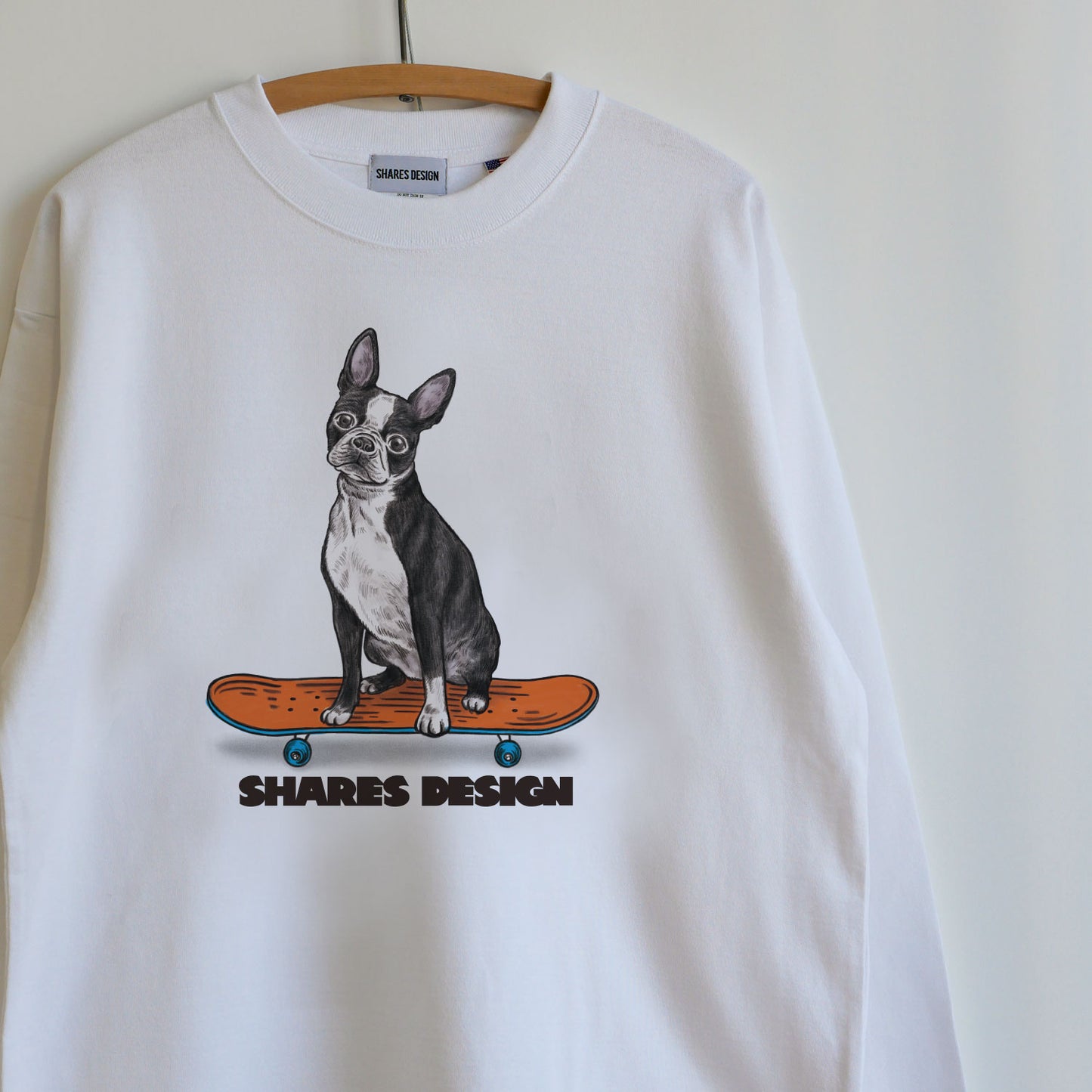 SKATER DOG LONG SLEEVE TEE / 長袖 T シャツ- 全 9 種