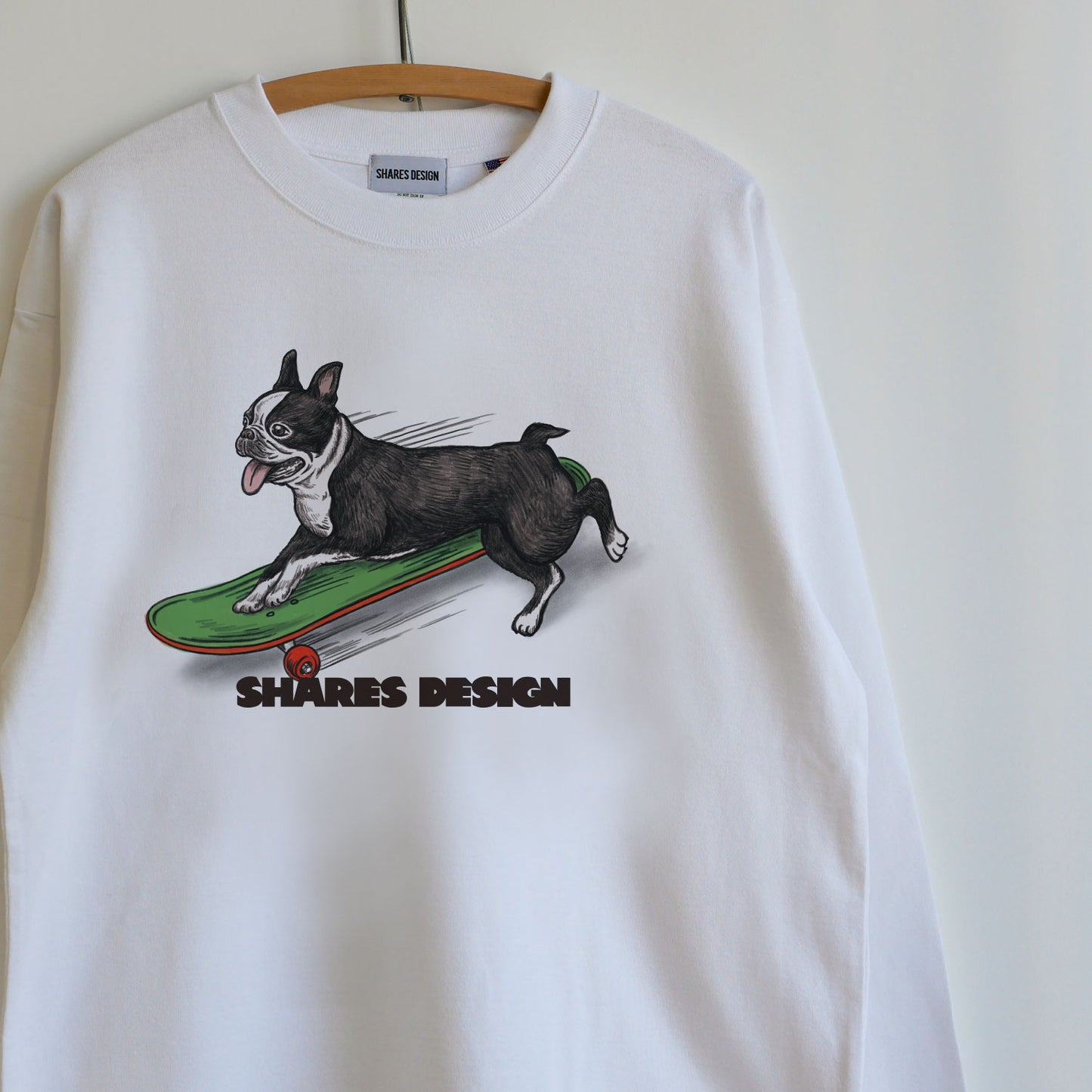 SKATER DOG LONG SLEEVE TEE / 長袖 T シャツ- 全 9 種