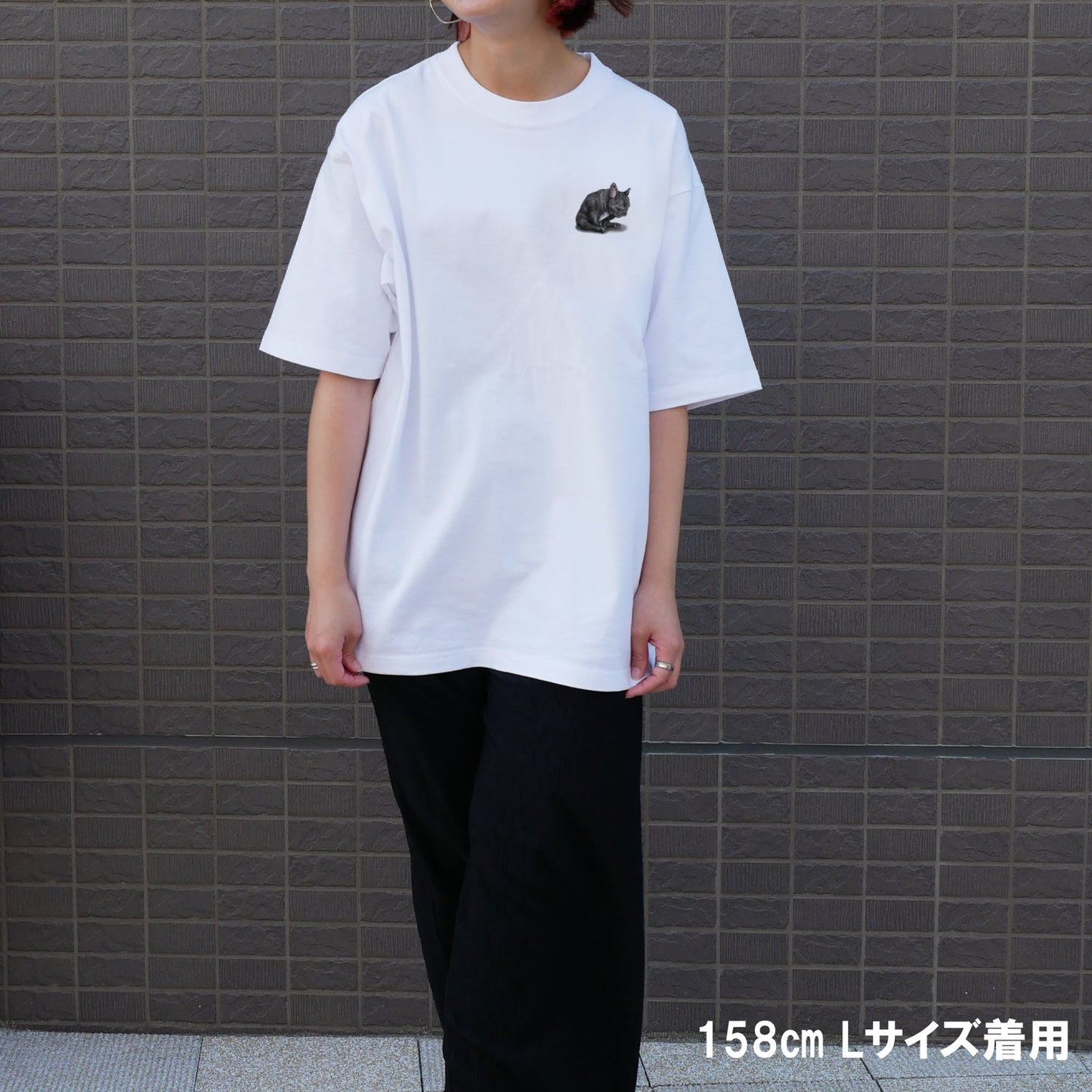 【受注生産!5/18まで予約】 “MONOKURO NAP TIME” art by RUUU. T-SHIRTS/ 半袖 T シャツ