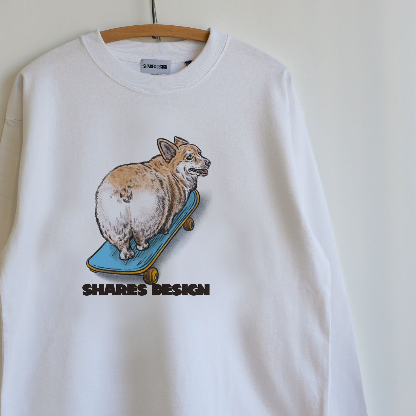 SKATER DOG LONG SLEEVE TEE / 長袖 T シャツ- 全 9 種