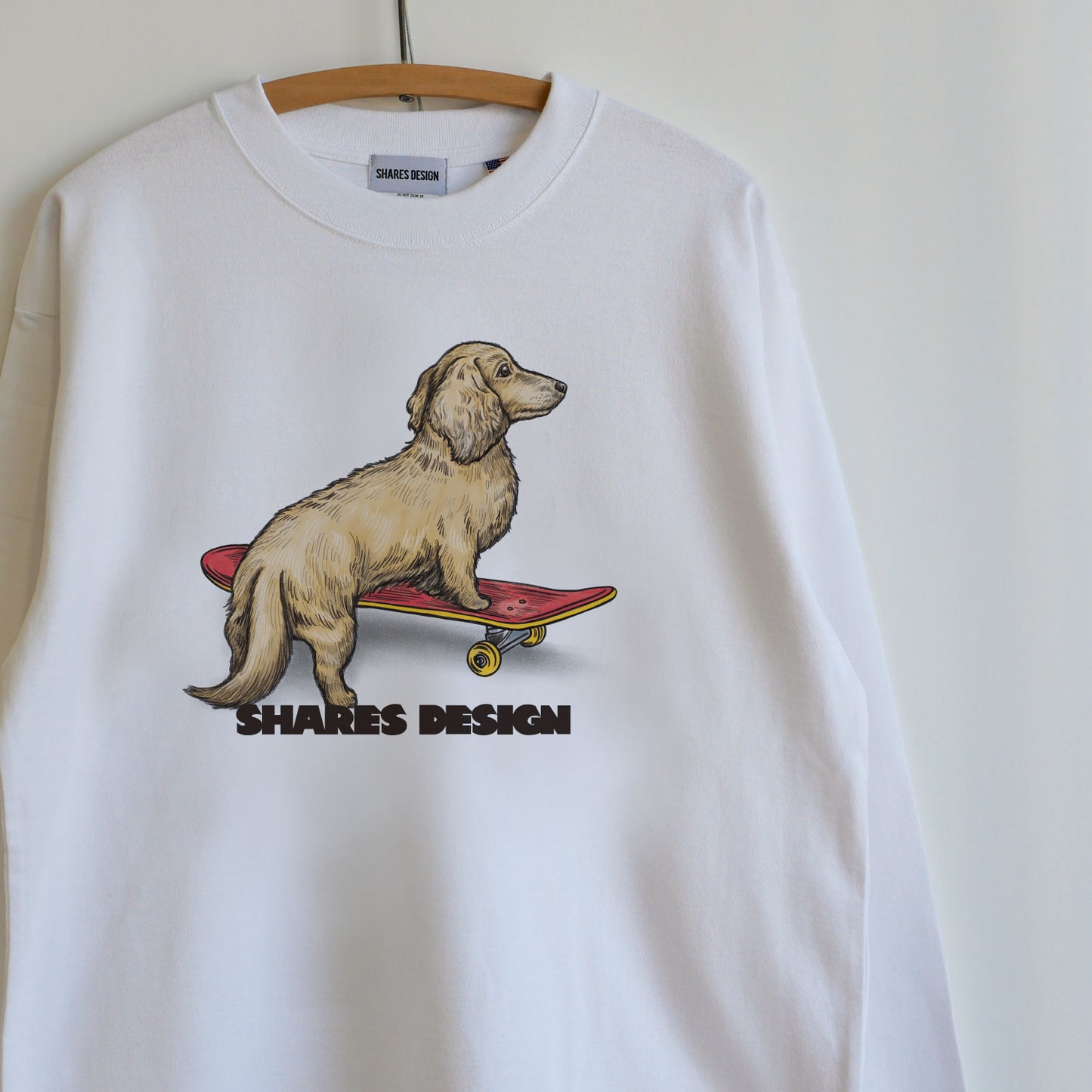 SKATER DOG LONG SLEEVE TEE / 長袖 T シャツ- 全 9 種