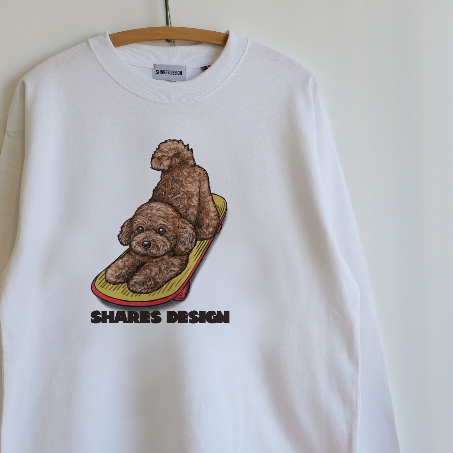 SKATER DOG LONG SLEEVE TEE / 長袖 T シャツ- 全 9 種