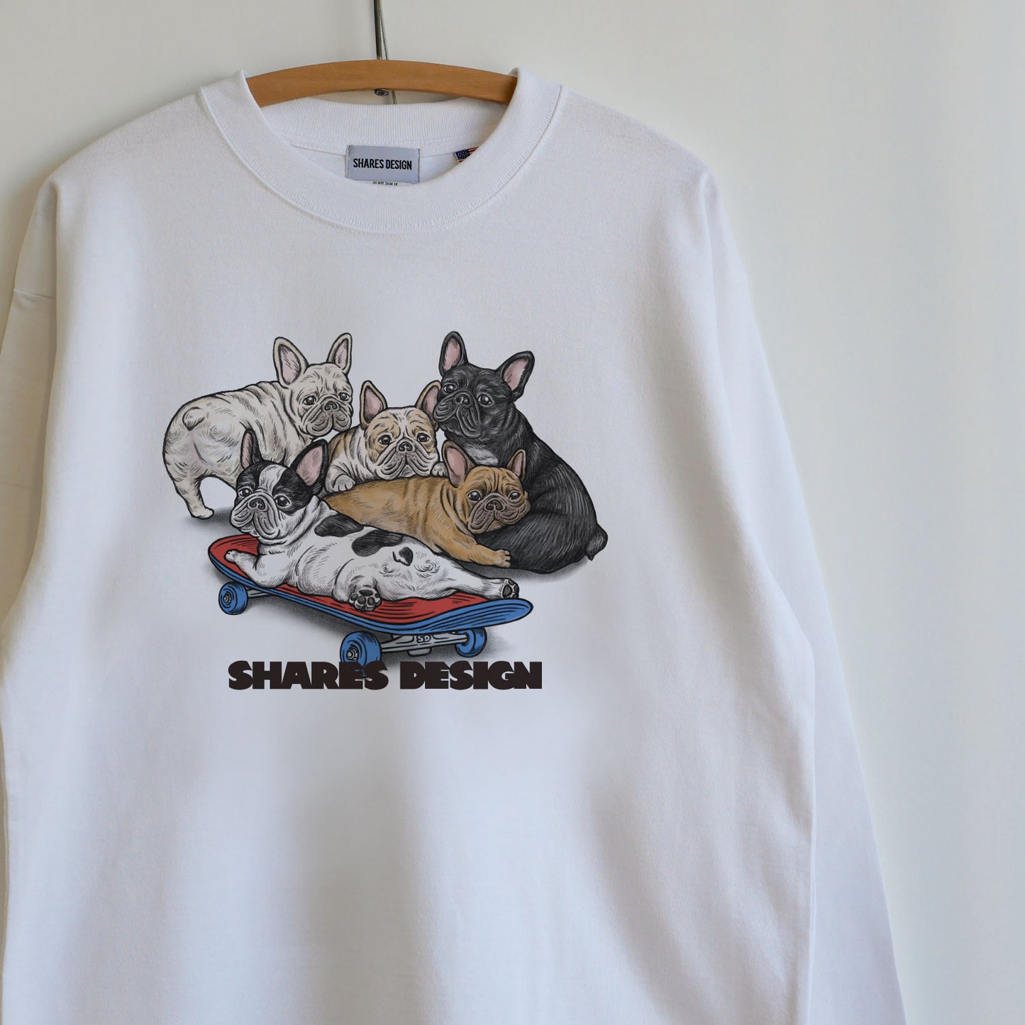 SKATER DOG LONG SLEEVE TEE / 長袖 T シャツ- 全 9 種