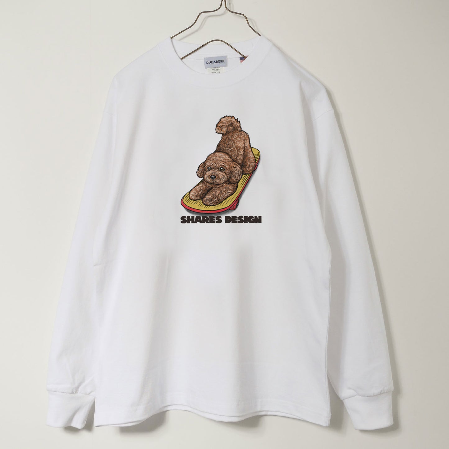 SKATER DOG LONG SLEEVE TEE / 長袖 T シャツ- 全 9 種
