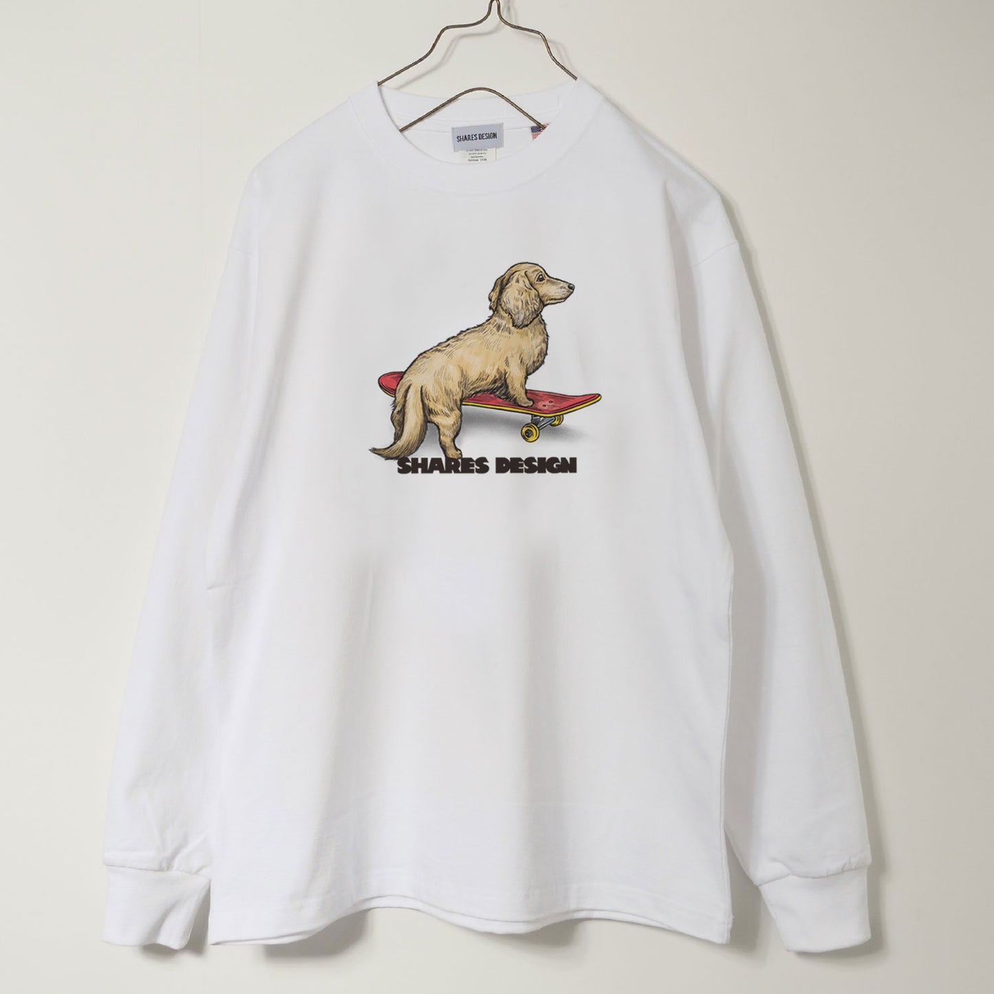 SKATER DOG LONG SLEEVE TEE / 長袖 T シャツ- 全 9 種