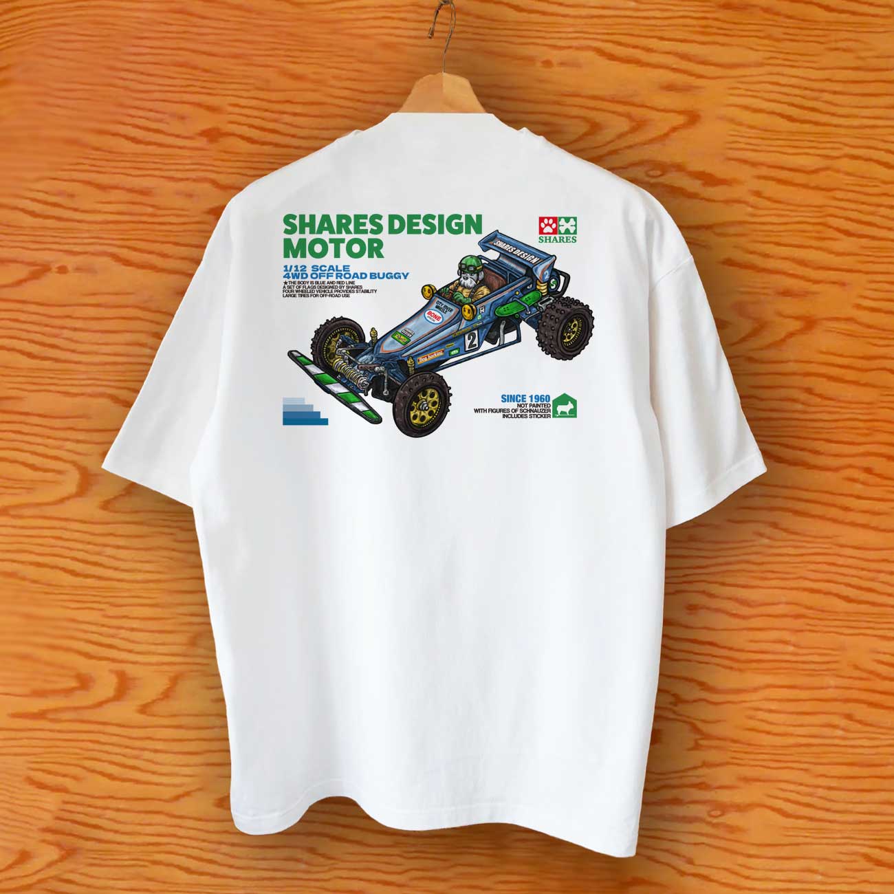 【SD-MOTOR】GOLDEN ROAD CAR-TEE/半袖Tシャツ