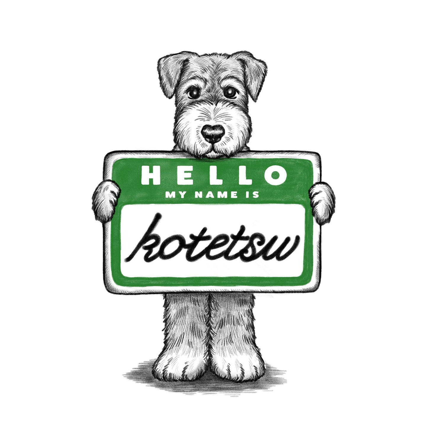 【MY NAME IS...】Schnauzer
