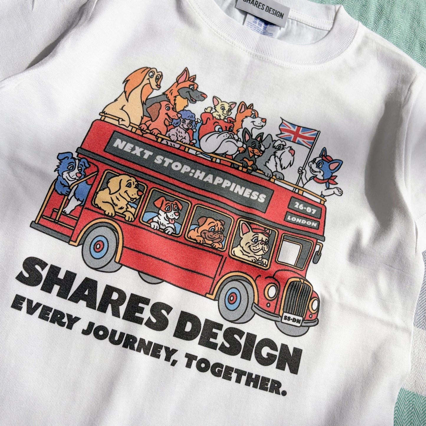 【期間限定!8/17まで販売中】〈 DOGTOON 〉KIDST-SHIRTS/半袖キッズTシャツ
